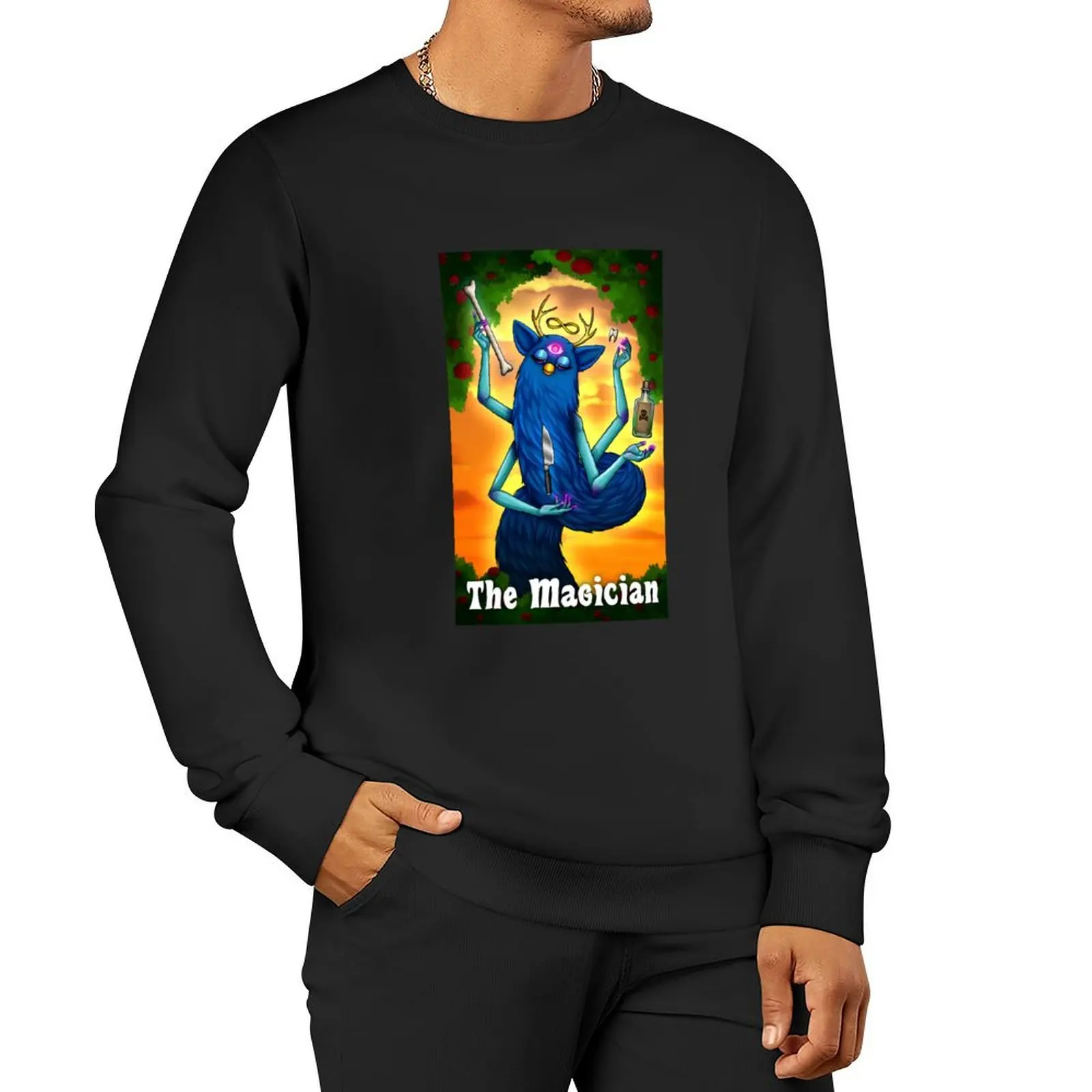 

The Magician Pullover Hoodie men clothes men's clothes autumn oversize sweatshirts