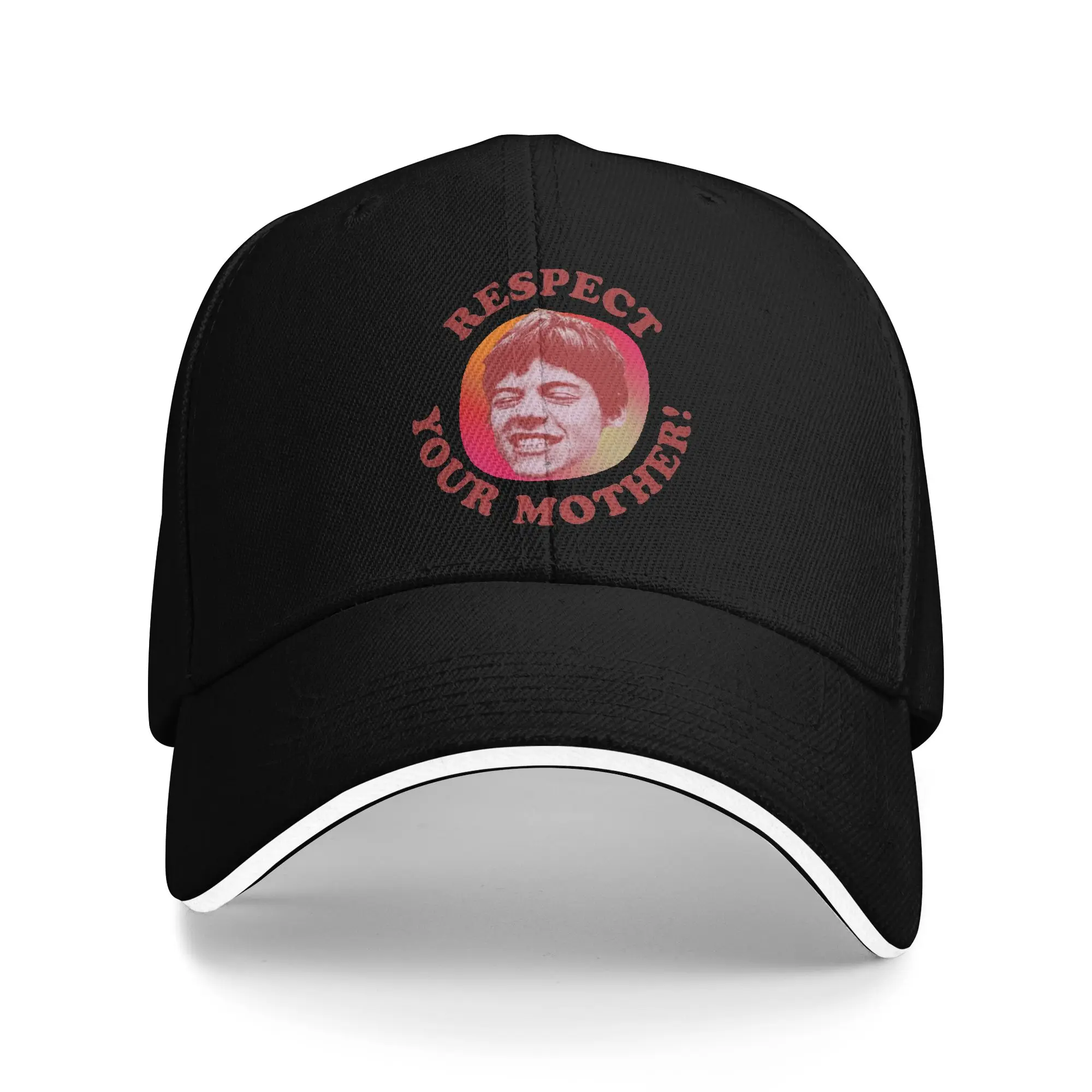 Men's Women's Respect Your Mother Harrys Styles Outdoor Hat  Adjustable Baseball Caps Casual Baseball Cap Sunscreen Sunshade