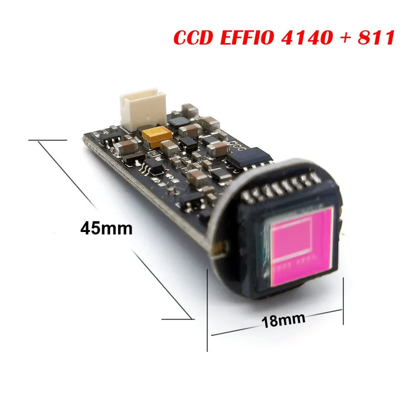 700TVL CCD EFFIO 4140 + 811 Mini Camera Module For Bullet Door Eye Camera