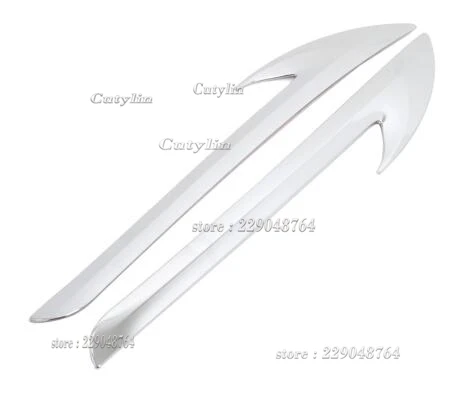 For Toyota Prius 2016 2017 2018 ABS Chrome Car Front Grill Moulding Cover Trim Grille Molding Garnish Strip Exterior Accessories