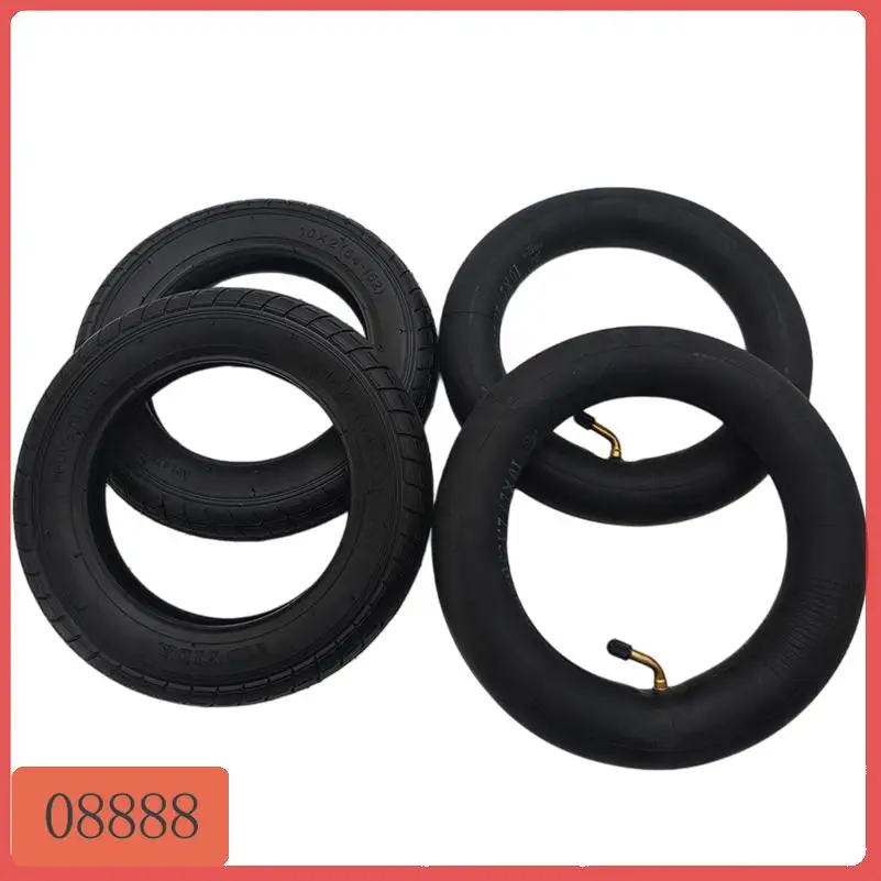 Premium 10-Inch Bicycle Tires 10x2.0 Durable & Long-Lasting for Kids' Bikes/Balance Bikes/Tricycles/Scooters Easy Installation