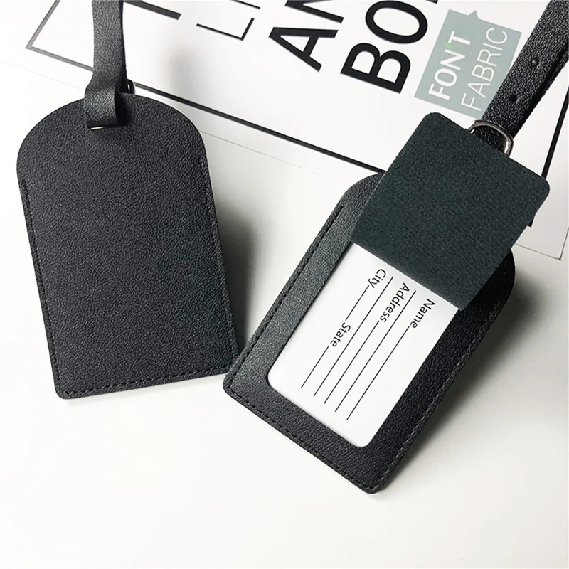 Luggage Tag Suitcase Identifier Label Baggage Boarding Bag Tag Portable Name ID Address Holder Travel Accessories 70x111mm