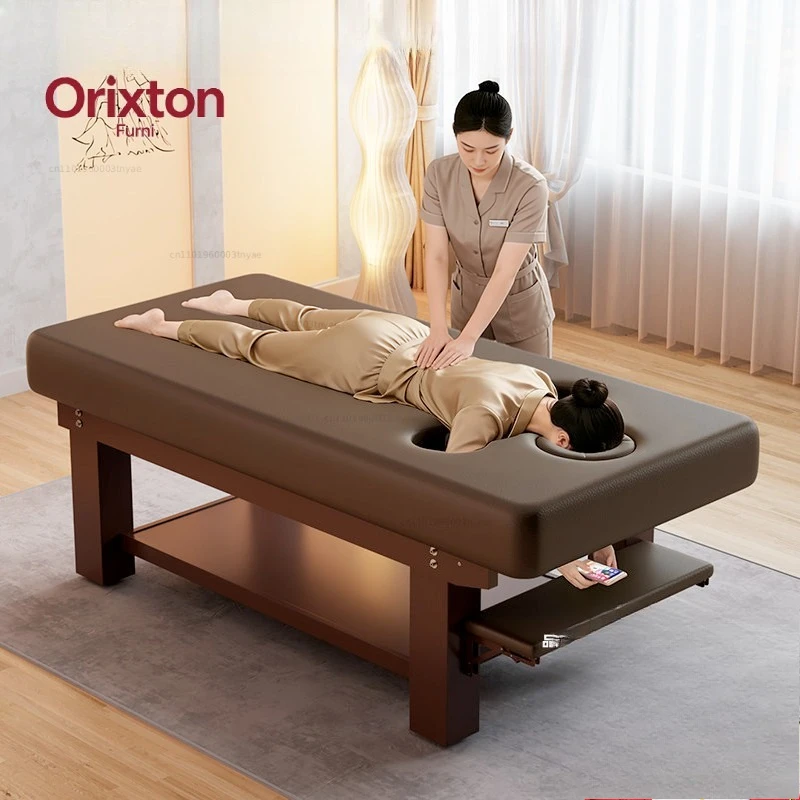 Solid wood  bed Beauty salon special massage bed SPA bed Traditional Chinese medicine treatment