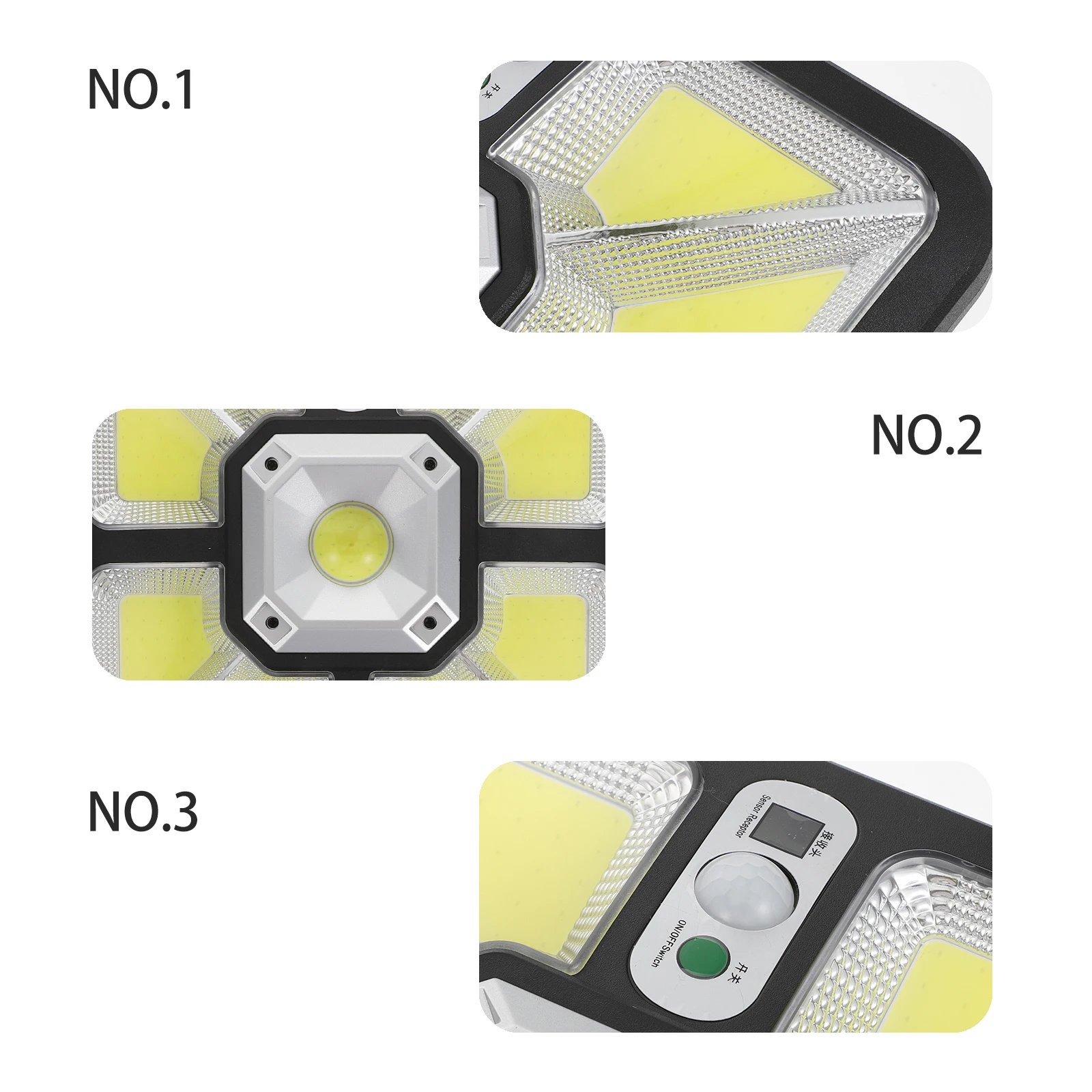

Premium Waterproof Solar Wall Light Outdoor LED Sensor Lamp with Remote Controller for All Weather