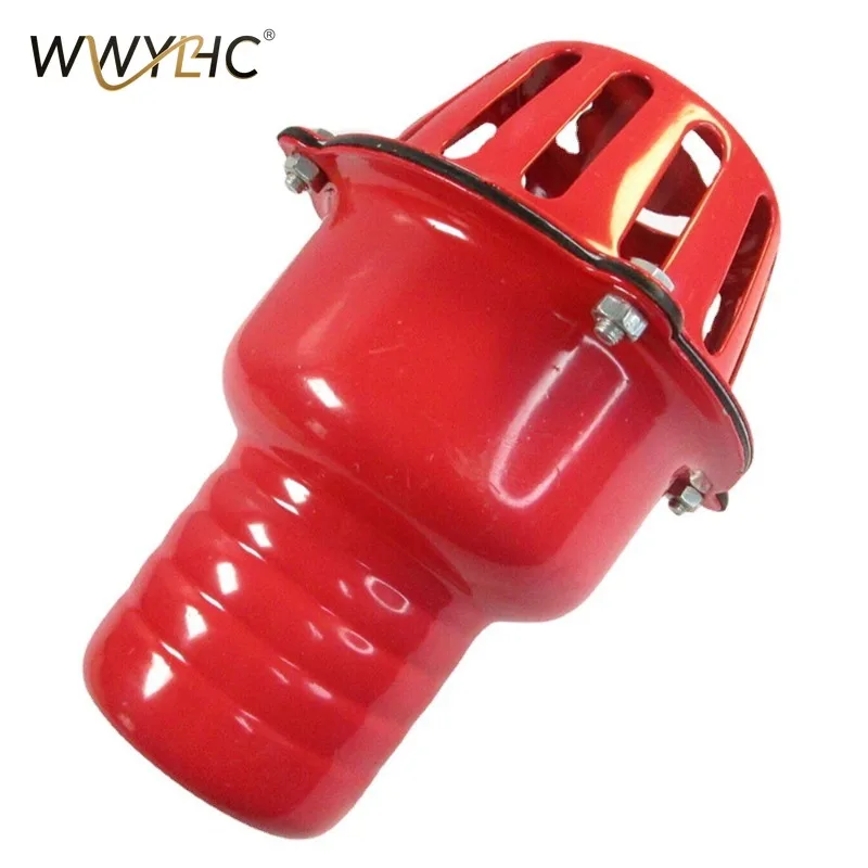 Suitable for 3-inch Check Bottom Valve, Pump with Door Sealing Leather Gasket, Iron Filter, Anti-backflow Part