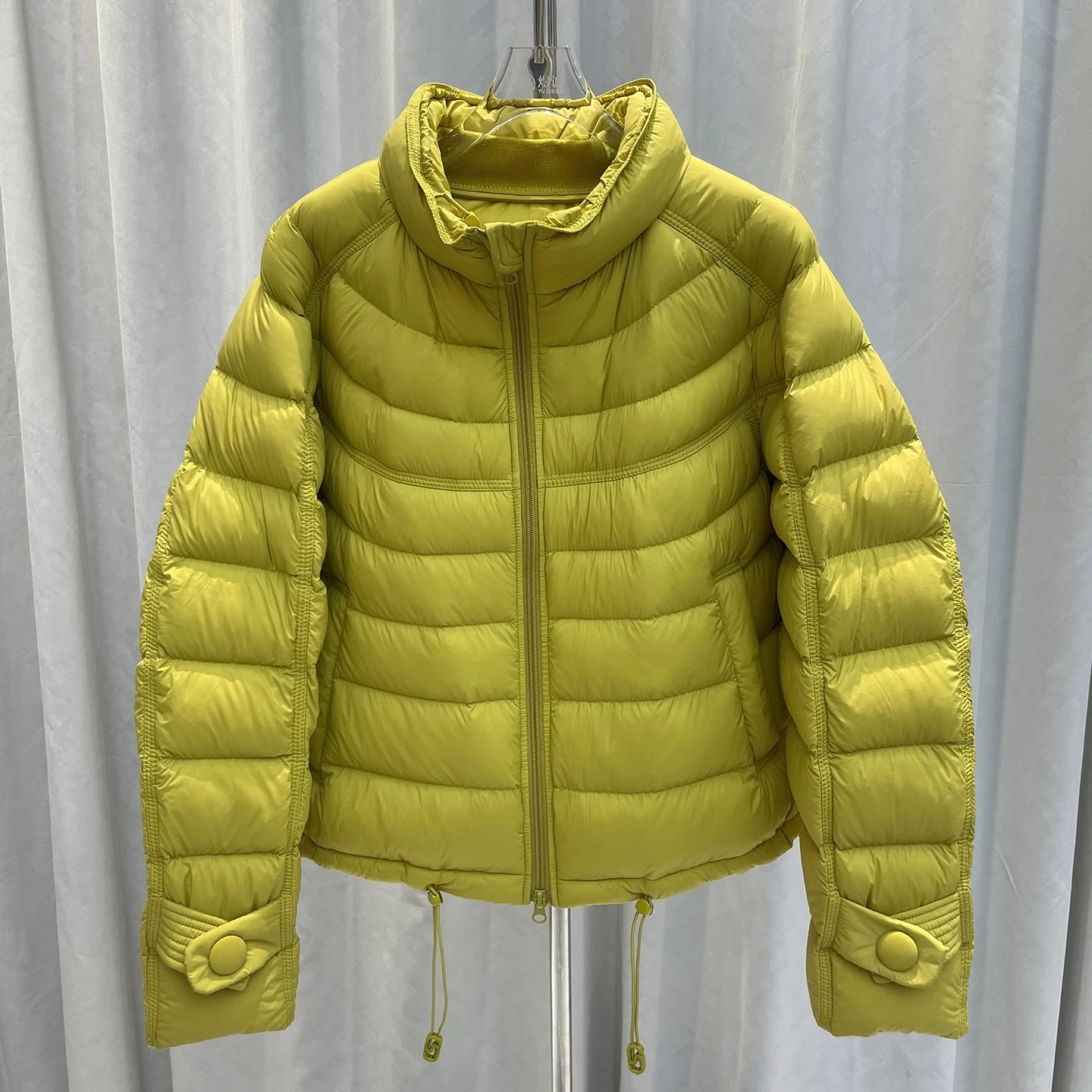 

90%White duck down Puffs Pork ribs down Jacket Women's Short 2025 Winter New Stand collar bread Down coat Ladies Casual Outwear