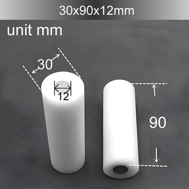 PA66 nylon column slightly steel core coupling Hard plastic Wear resistant Reducer accessories diameter 24 25 80 29. 30 32 35 mm