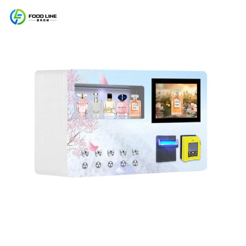 آلة البيع للأعمال المخصصة لبطاقة الائتمان المدفوعات النقدية آلة بيع العطور بشاشة تعمل باللمس للبيع #4