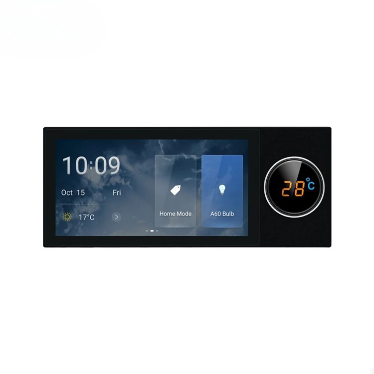 

6inches Central Control for Intelligent Scenes Smart Devices Tuya Smart Multi-functional Touch Screen Control Panel