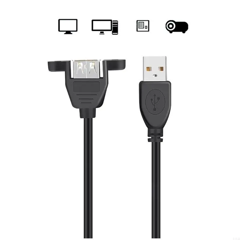 

2025 New USB 2.0 Male to Female Adapter Cable Converter Cord Quick Charging Wire Line Support 480Mbps Data Transmission Speed