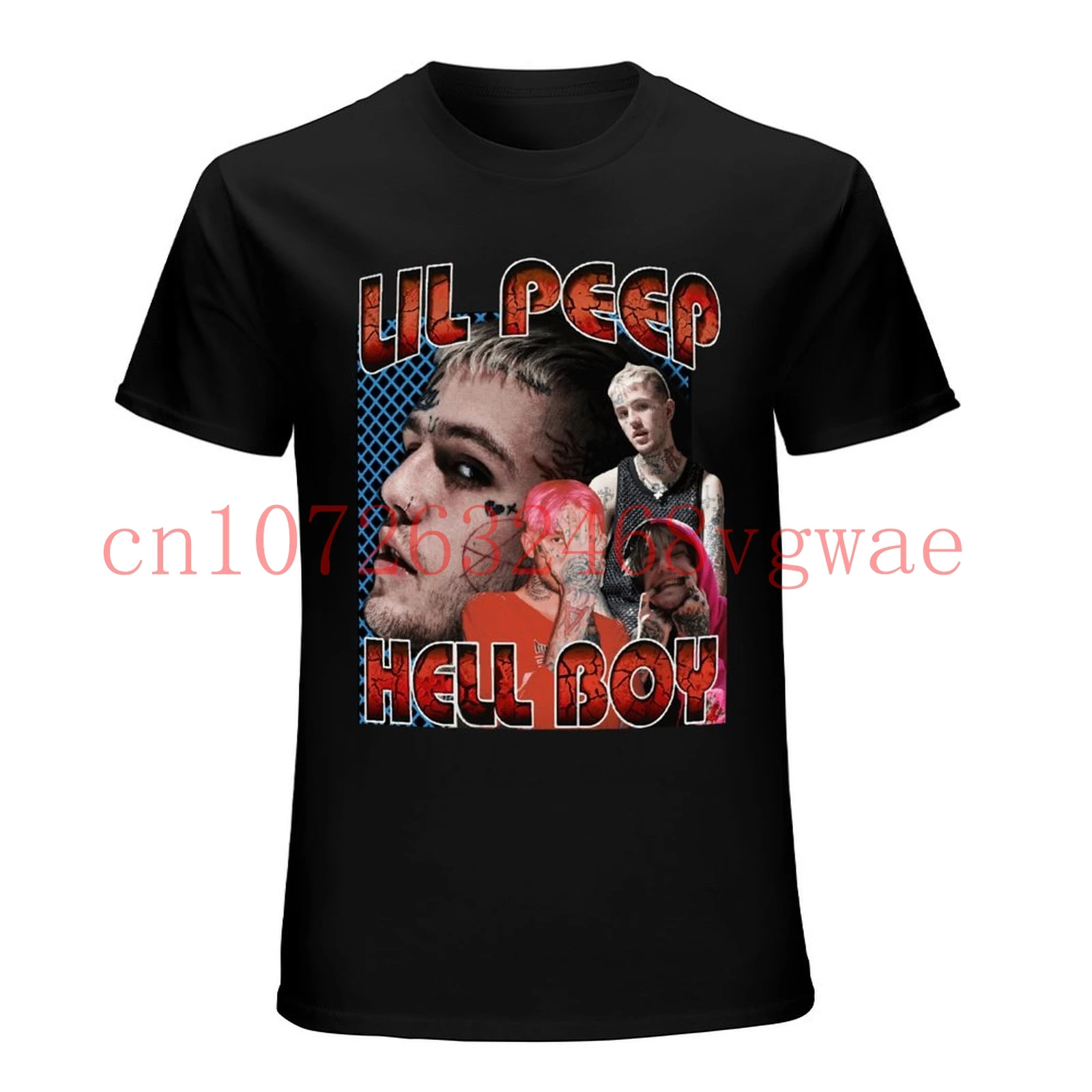 Lil Peep hypebeast vintage 90s rap t shirt