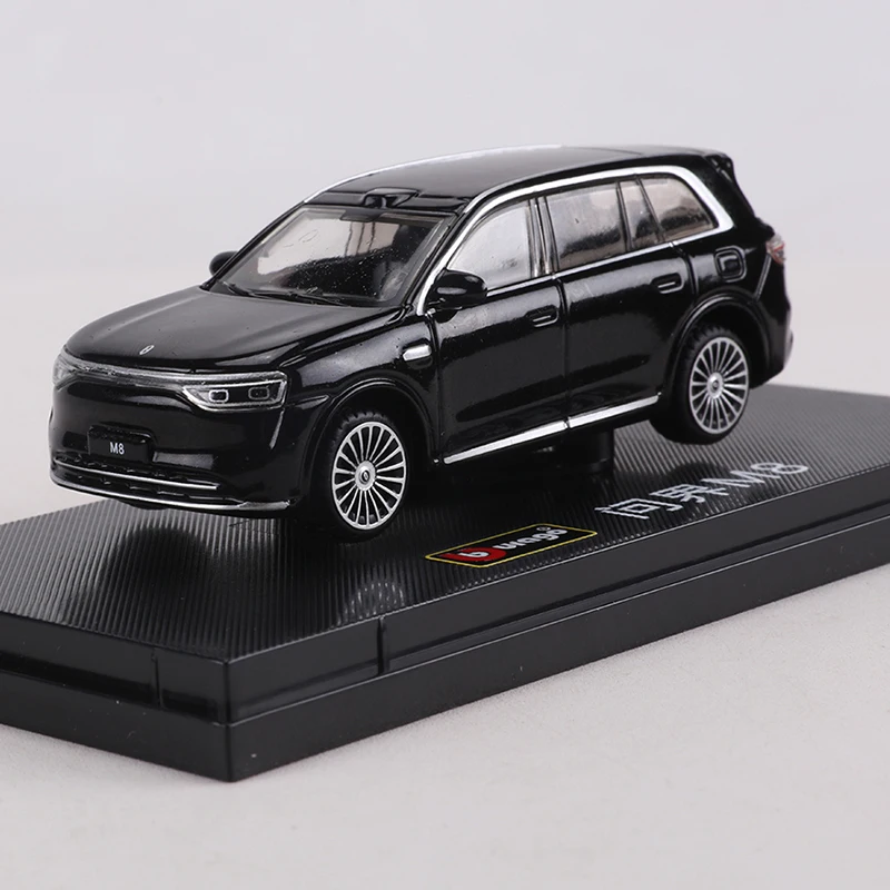 Burago 1:64 AITO M8/M9 Die-cast alloy simulation car model toy