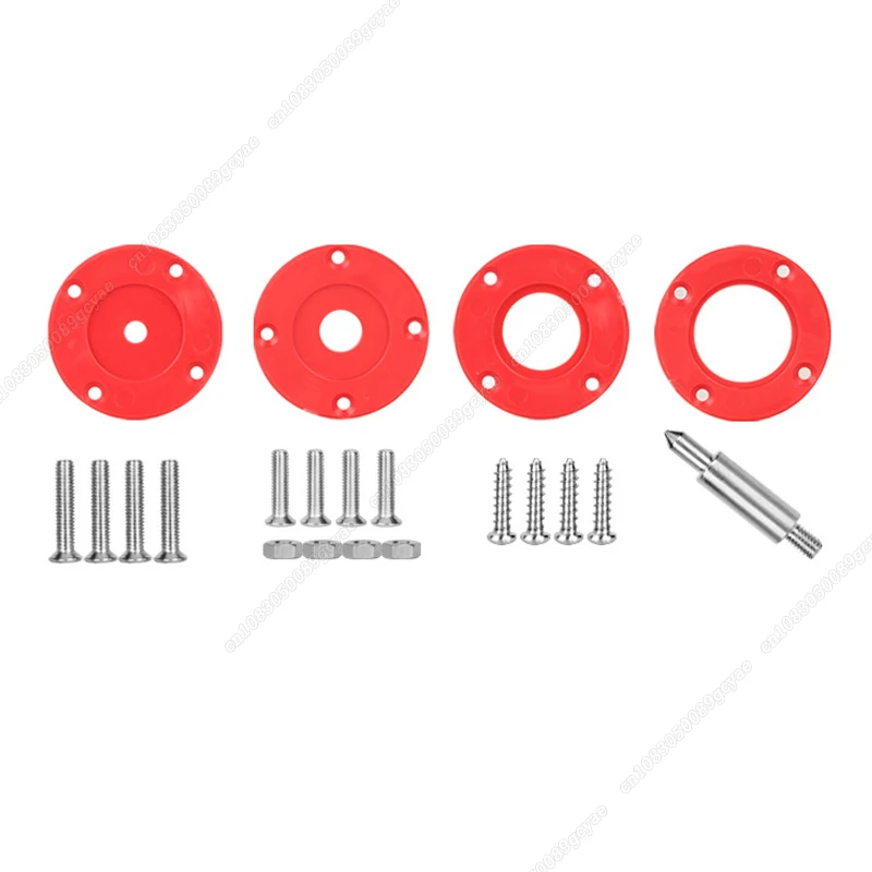 Multifuncional Alumínio Router Table, Inserir Placa para Fresagem de Madeira Elétrica, Máquina De Corte, Bancos De Madeira, 4 Anéis Ferramentas