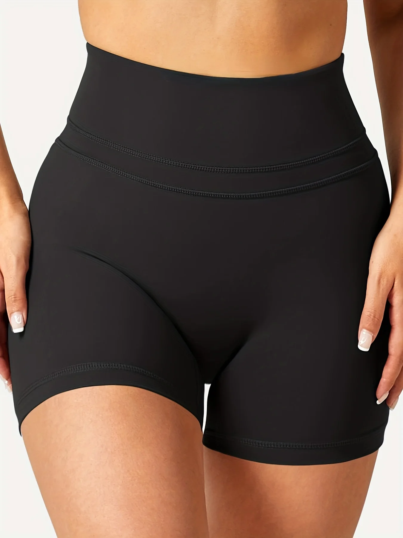 Workout Shorts For Women, High Waist Running Scrunch Gym Yoga Biker Shorts, Women\'s Activewear