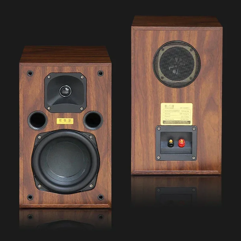 Best 5.5 Inch Bookshelf Speakers Wooden Monitor Passive Fever Hifi Home Theater System Music Sound Equipment 200W Amplifiers Spe