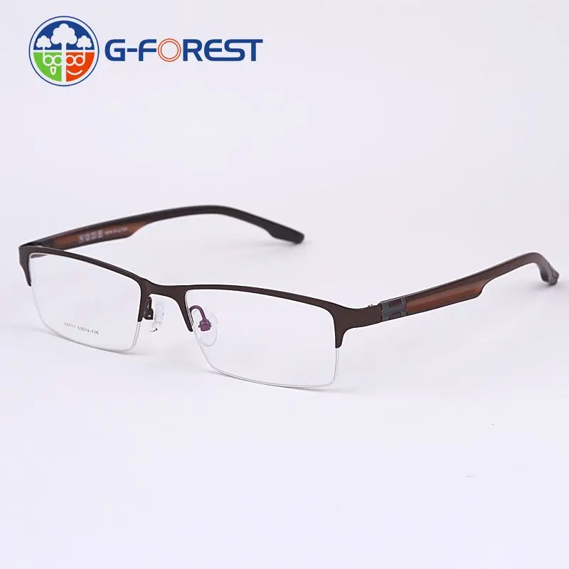 

Fashion Square male eye Glasses Frame men Optical eyeglasses frames Myopia Prescription eye glasses eyewear Half Metal frames