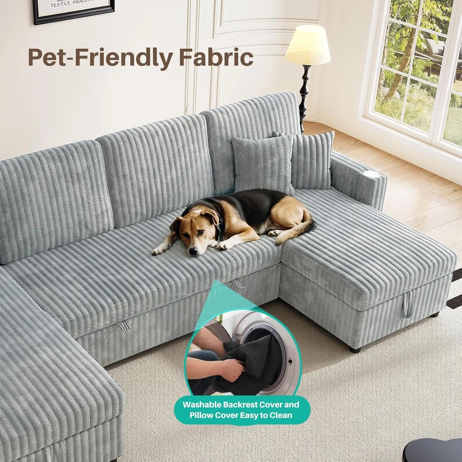 Thumbnail 4 - #23 Modern Fabric Sofas Comparison Guide