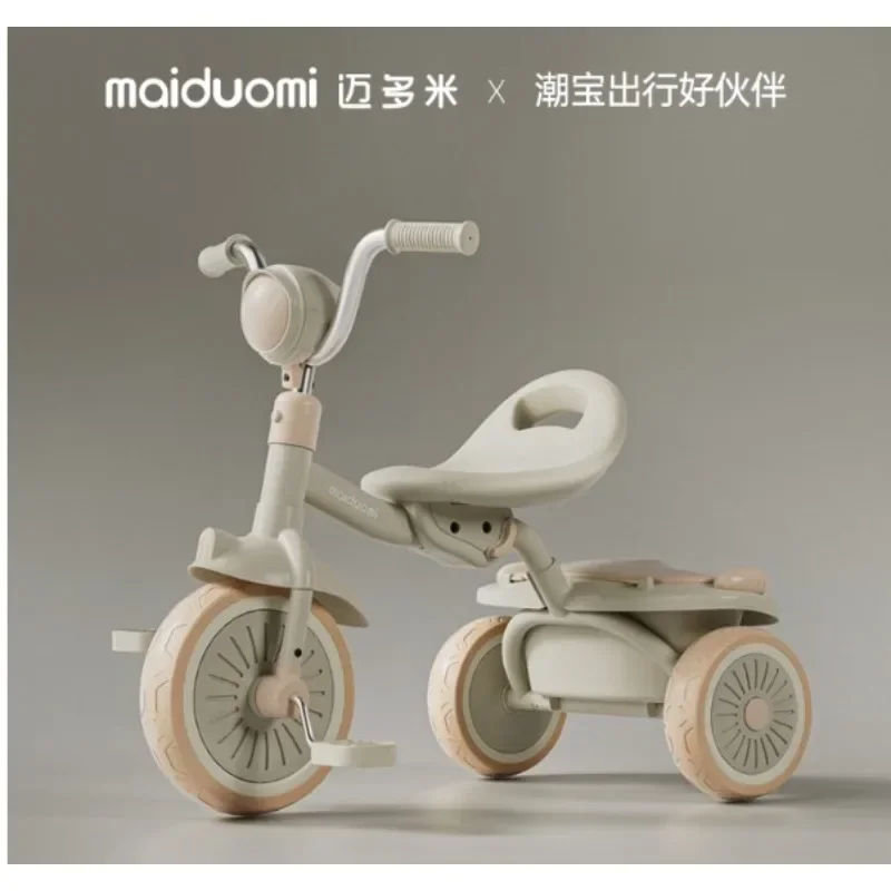 

Children's tricycle bikes 1-3 years old multi-functional children folding infant bicycles