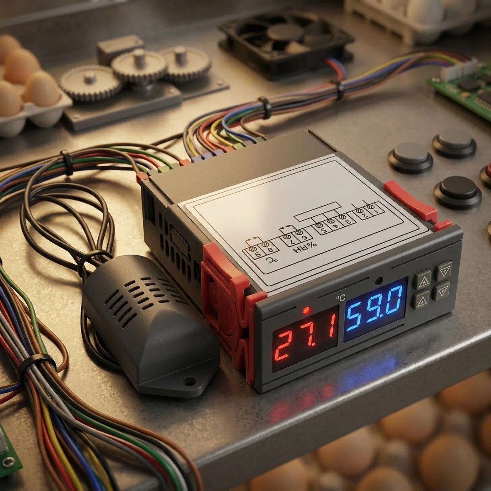 As Shown Digital Temperature Controller Wide Range Power Supply Options User-Friendly Design Voltage Compatibility