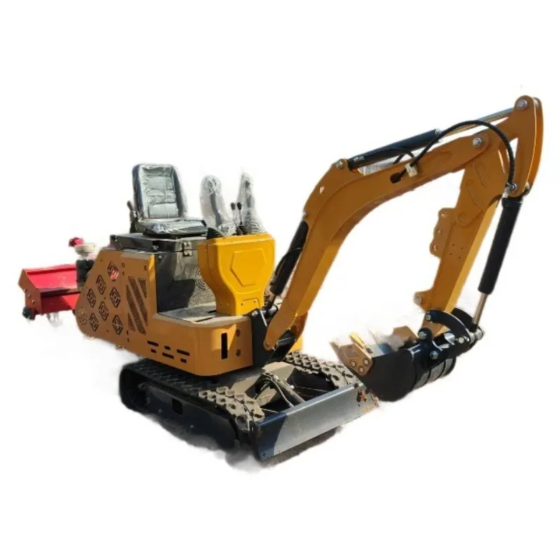FOB Price Multi Function Crawler Orchard Ditching Machine  trencher With Rotary Tiller Farm Equipment Support Deposit Payment