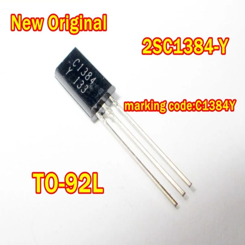 10Pcs to 1000Pcs New Original 2Sc1384-Y To-92L Marking Code:C1384Y Npn Epitaxial Planar Transistor