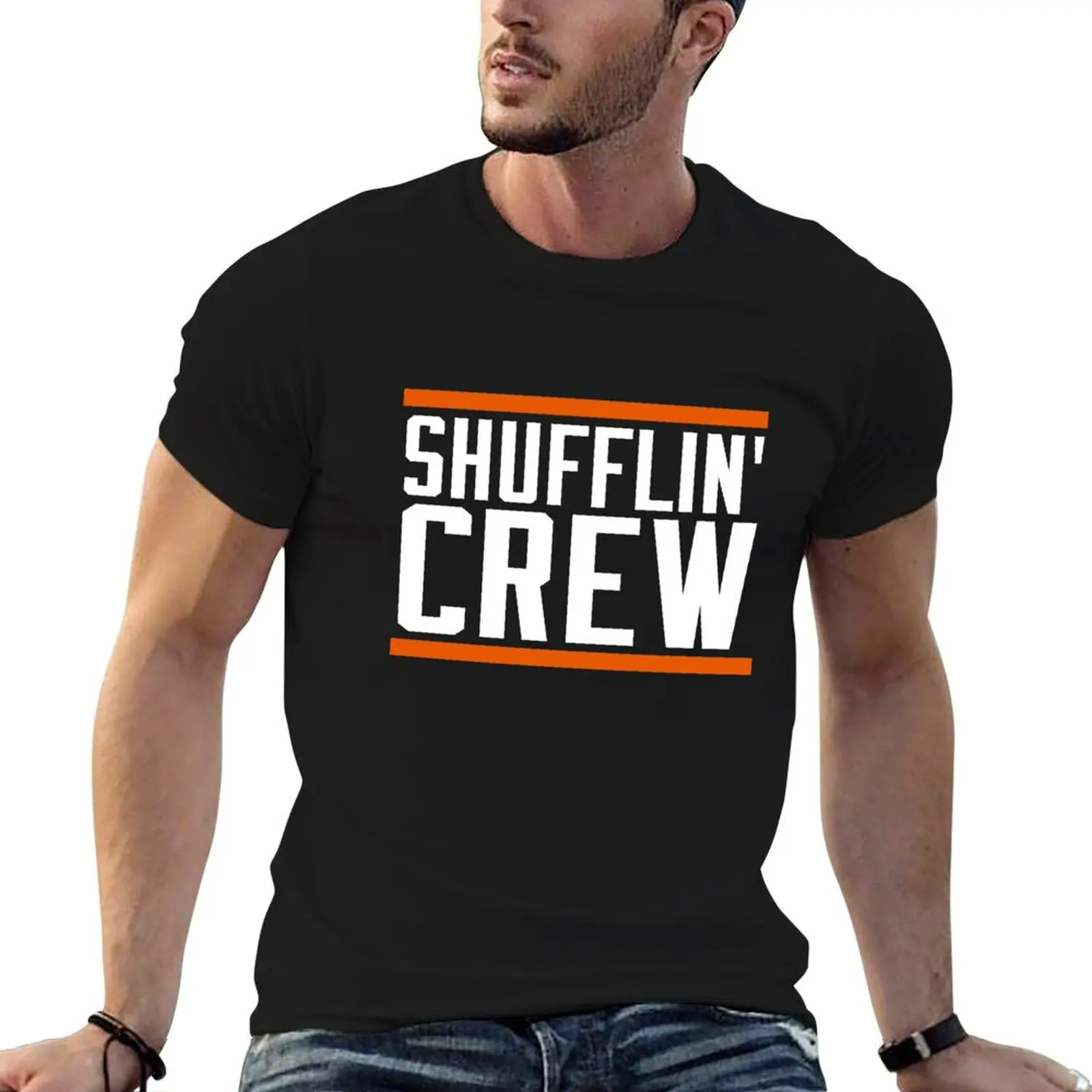 Shufflin’ Crew T-Shirt Lightweight Basic Short Sleeve Shirt