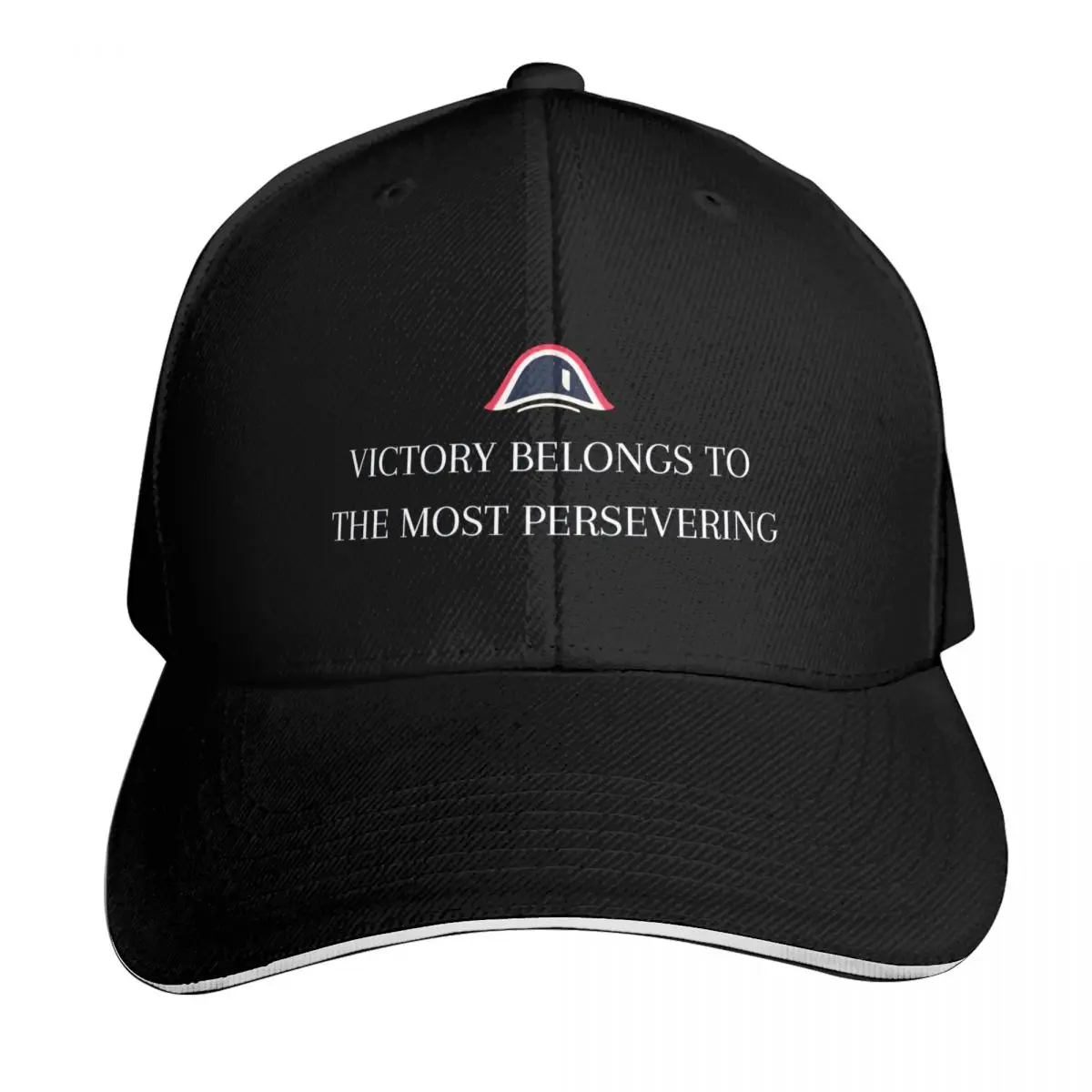 

Napoleon quote defea french history bicorne Baseball Cap sun caps Cosplay custom caps Golf Women Men's