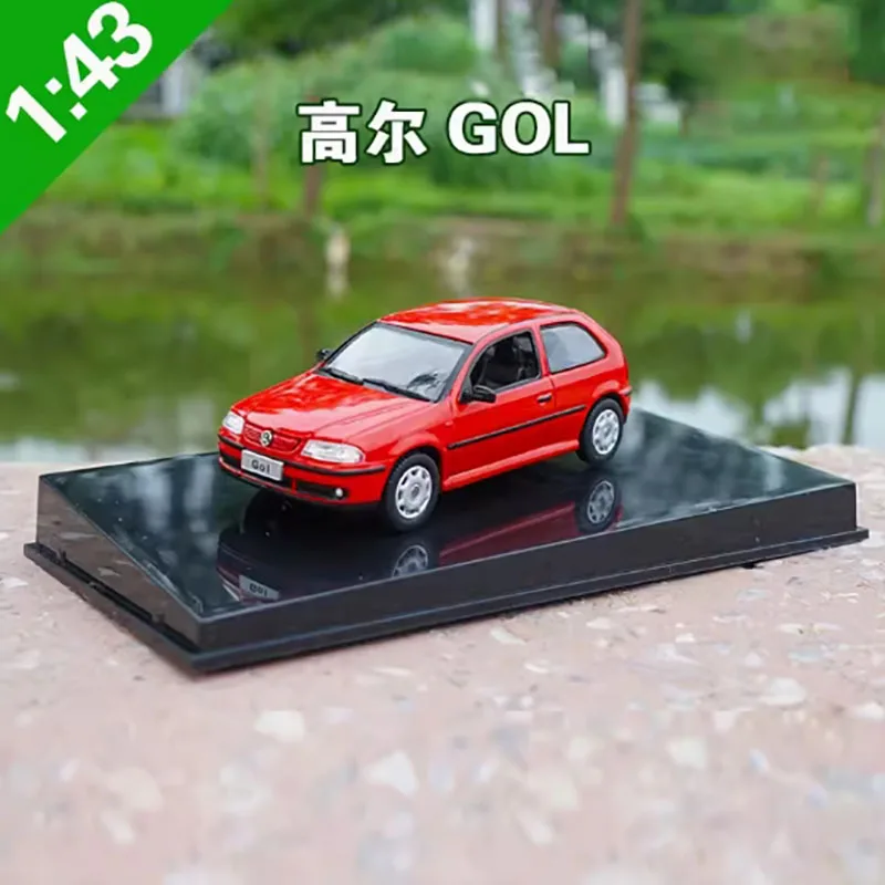 

Original Diecast 1:43 Scale Shanghai VW GOL Alloy Simulation Car Model Collection Display Toy Gifts Souvenir