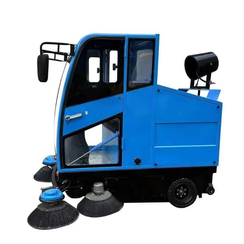 Super Star Fully Enclosed Ride-On Sweeping Vehicle 48v Electric Burnishing Machine Efficient Street Cleaning Four-Wheeled Unit - view 4