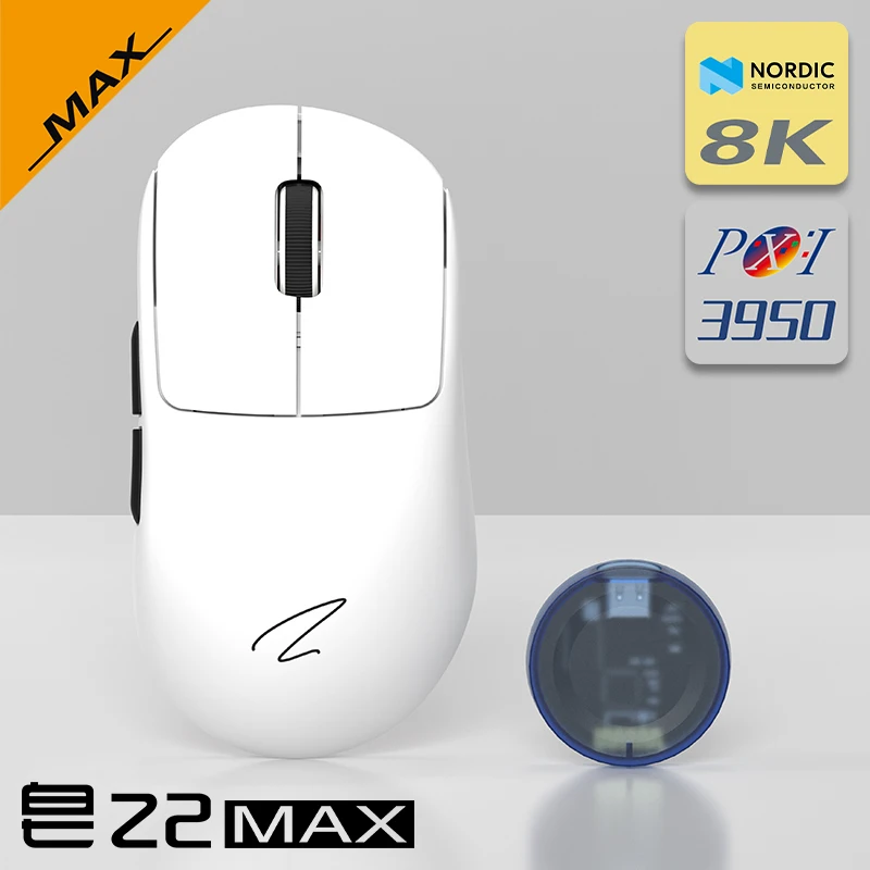 ZAOPIN Z2 MAX Wireless Mouse Bluetooth Tri Mode Equipped with Hot