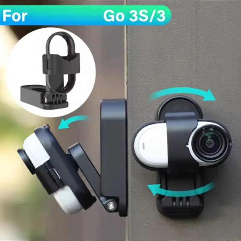 

B03C Портативная магнитная базовая подставка для 360 GO 3/GO 3S Действие Черные камеры черные