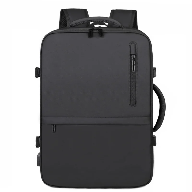 

Office Computer Bag Black Nylon Custom Logo Laptop Backpacks