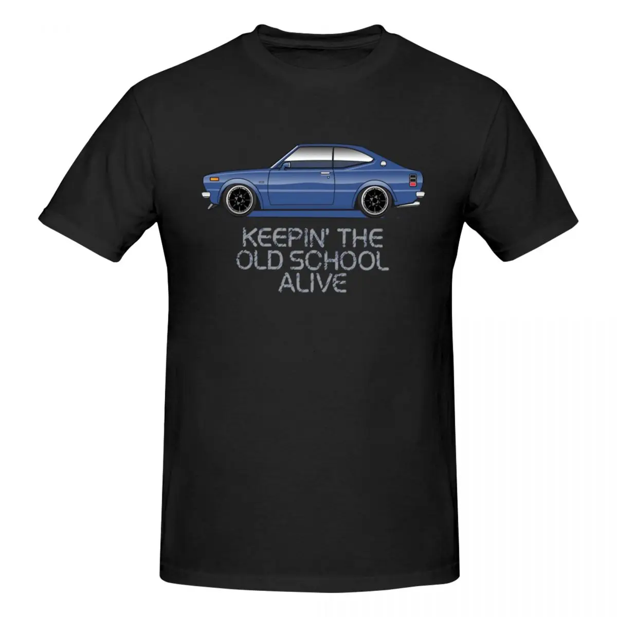 

Multi Color Keepin' The Old School Alive Men T-Shirt Fashion Plus Size T Shirts Men's Crew Neck Cotton Tees Short Summer Male
