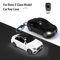 ICAR for Mercedes Benz E Class Car Model Key Case 3 4 Button for GLS Class W177 W205 W213 W222 G63 X167 Key Cover Fob Keychain
