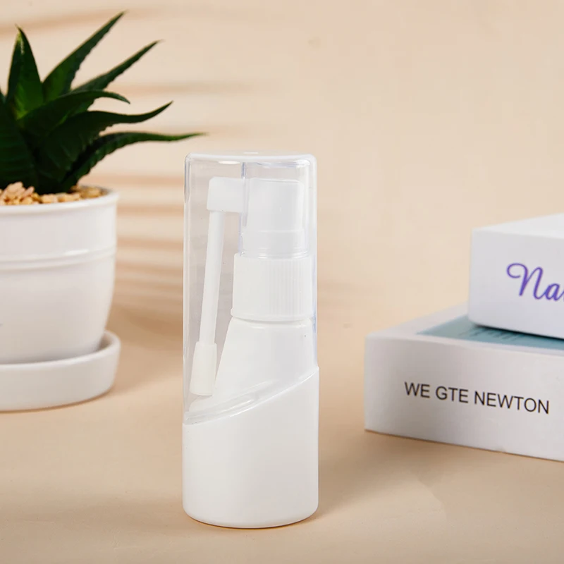1Pcs 30ml Empty Plastic Nasal Bottle Small Rotation Mist Spray Bottles Nose Pharmaceutical Medicine Atomizer