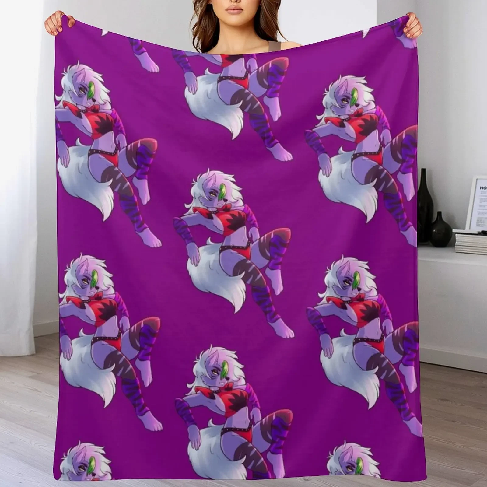 

Roxanne Throw Blanket Cozy Napping Blanket Gift for Mom Dad