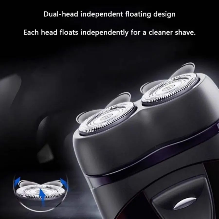 Philips shaver PQ206 Battery AA*2 portable Double cutter head independence float power-driven shaver