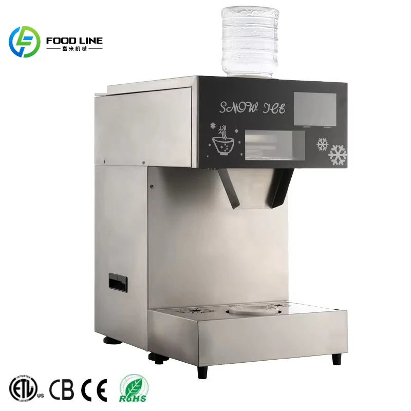 Customize Ice Maker Machine Snowflake Ice Shaved Making Machine with Pump and Motor Core Components