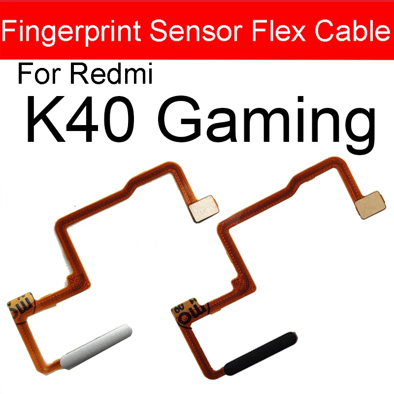 Fingerprint Sensor Flex Cable For Xiaomi Redmi K40 K40S K40 Pro K40 Gaming Power Button Touch Fingerprint Sensor Flex Ribbon