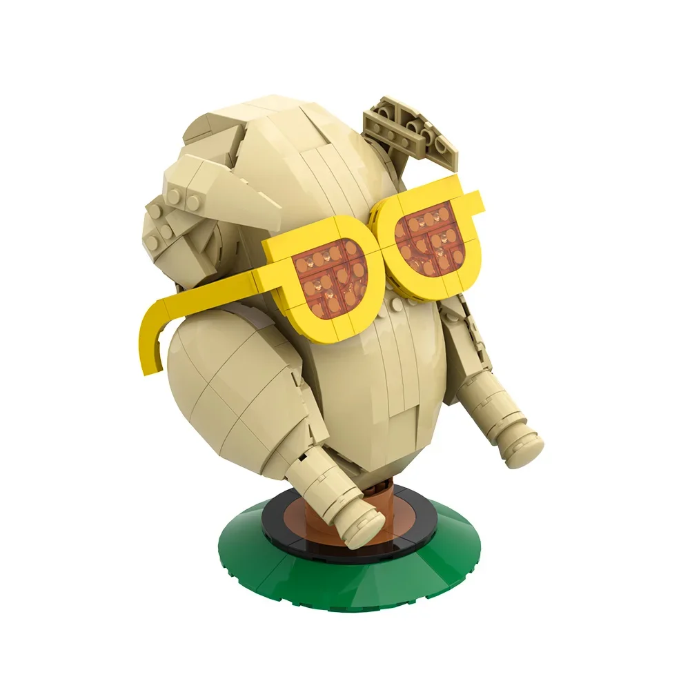 Gobricks MOC ตลกตุรกีหัวบล็อกอาคารภาพยนตร์เพื่อนตุรกีรูปตัวอักษรอิฐประกอบของเล่นเด็กของขวัญ