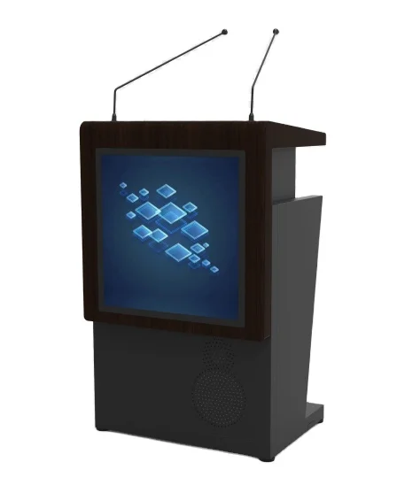 Height Adjustable Podium with Timer ; Pulpit for Auditorium Meeting Events; Lectern Stand Inbuilt 33