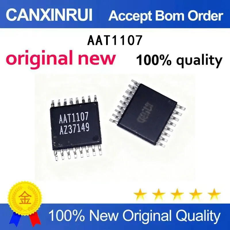 (5-100 Pieces) Brand new original AAT1107 TSSOP16 LCD screen chip IC in stock