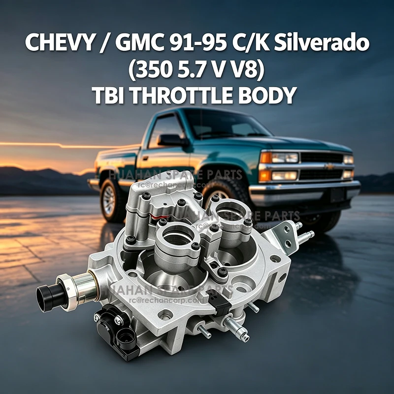 TBI Throttle Body For Chevy GMC Sierra 1987-1990 1991-1995 350 5.7L Truck Chevrolet Silverado Tahoe Suburban Tbi