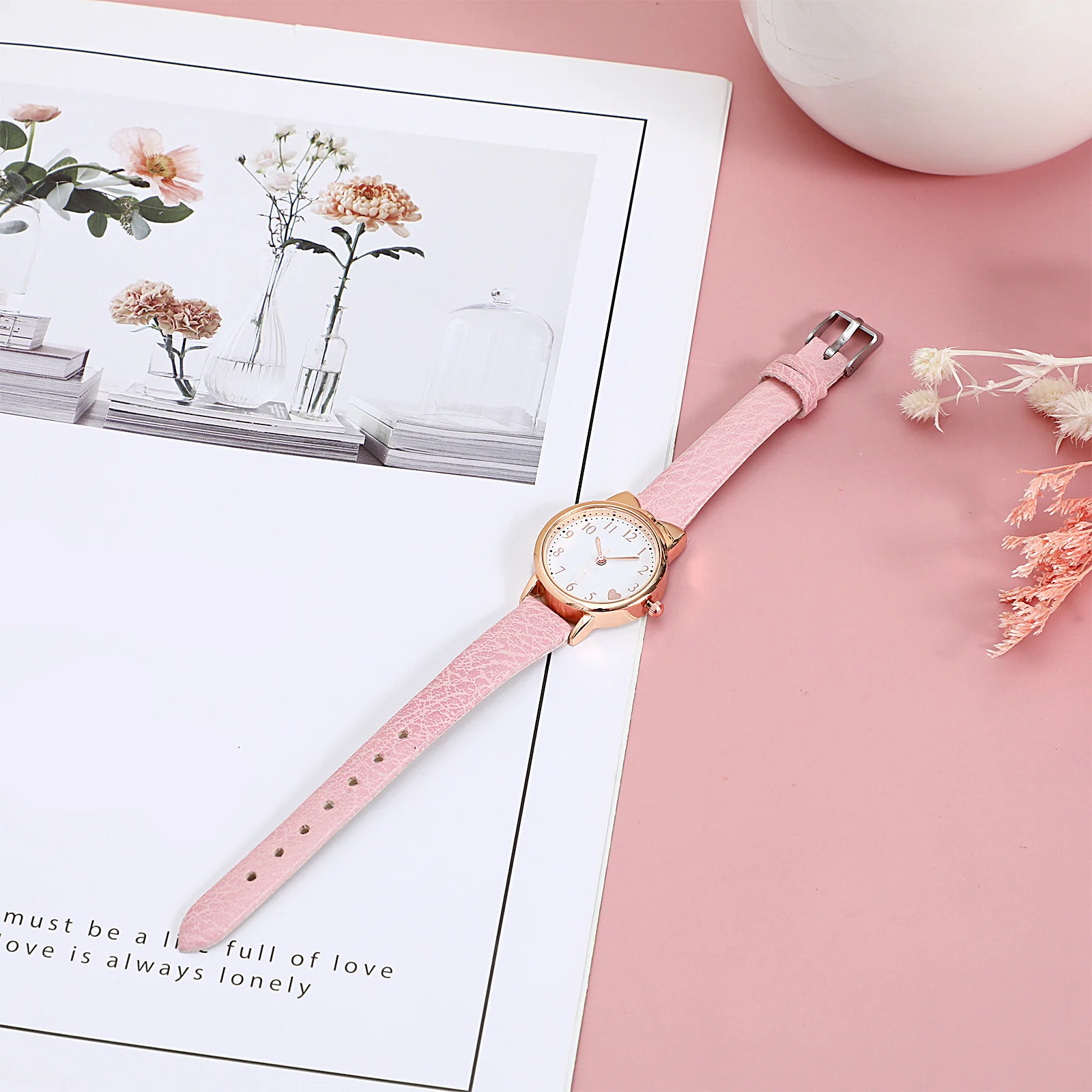 قطعة واحدة من ساعة تناظرية بإضاءة ليلية، ساعة يد كاجوال عصرية للطلاب، ساعات للارتداء اليومي #3