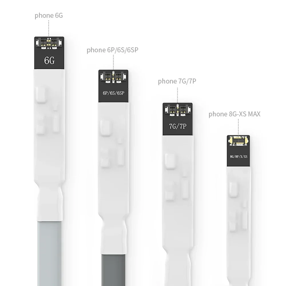 Qianli-cabo de decodificação de bateria macdecod para iphone, linha de alimentação para iphone 6, 6s, 6sp, 6p, 7g, 7p, 8, 8p, x, xs max