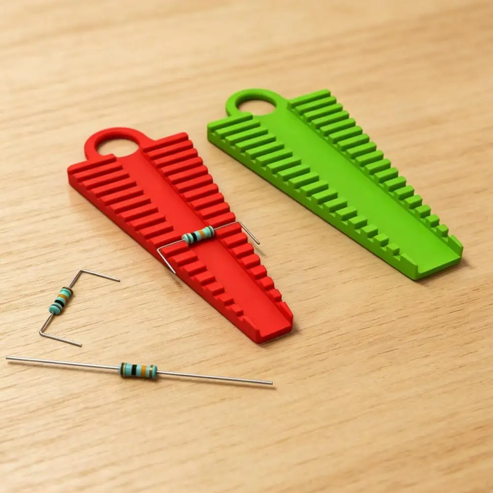 

2Pcs Resistor Lead Bending Tool Precision Electronic Component Lead Former Resistance Lead Bender Forming Tools Precision Circui
