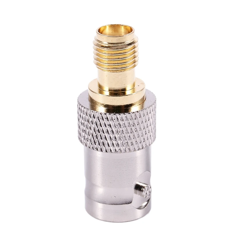 【HOT】10X F / F RF SMA หญิงถึง BNC หญิงอะแดปเตอร์เสาอากาศสาย RFB-1142