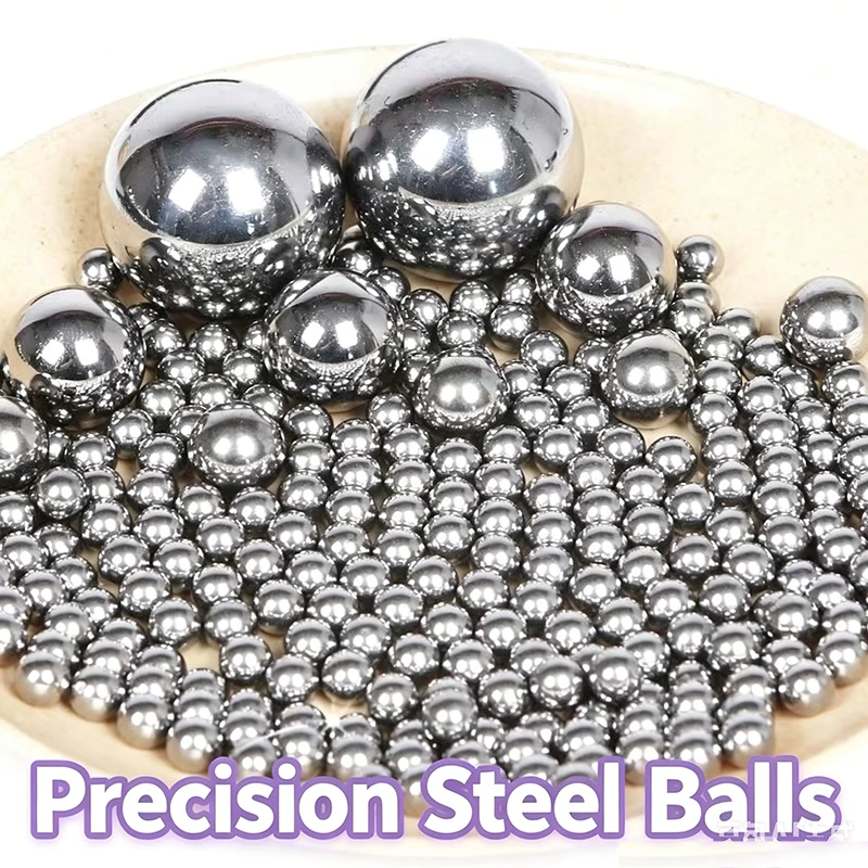 10-1000pcs Carbon Steel Ball  Dia 1.0/1.2/1.5/2/2.381/2.5/3/3.5/4/4.763/5/5.9/6/7/8/10~20mm High Precision Solid Bearing Balls