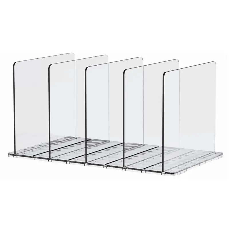 FAST-Purse Organizer For Closet, Shelf Dividers For Closet Organization Adjustable Plastic Handbag Organizers For Closets Durabl