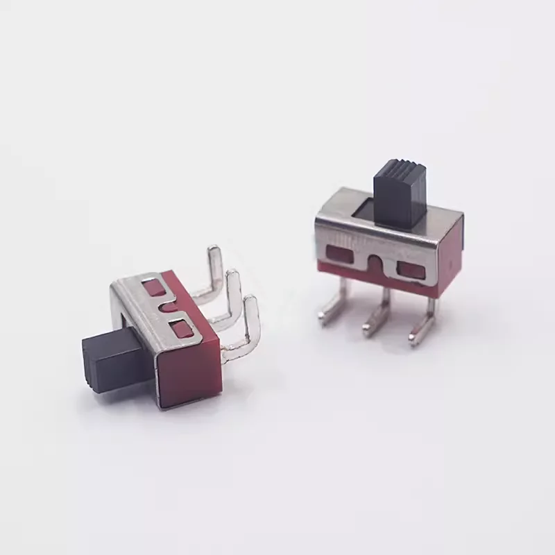 SS-12D06 Large current small volume toggle 12.7*6.7 three-pin 22-speed bending foot side bending toggle switch